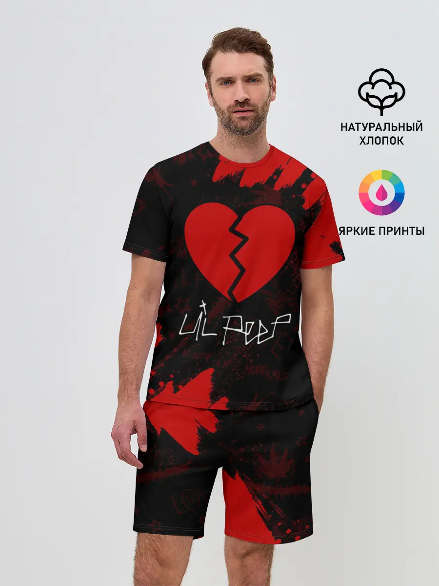 Мужской костюм с шортами / LIL PEEP / ЛИЛ ПИП