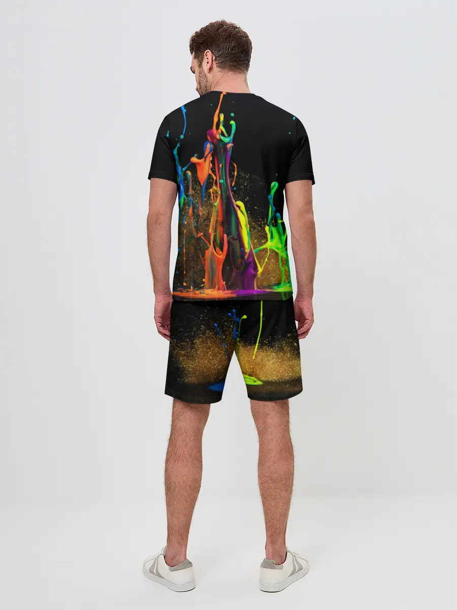 Мужской костюм с шортами / КРАСКИ