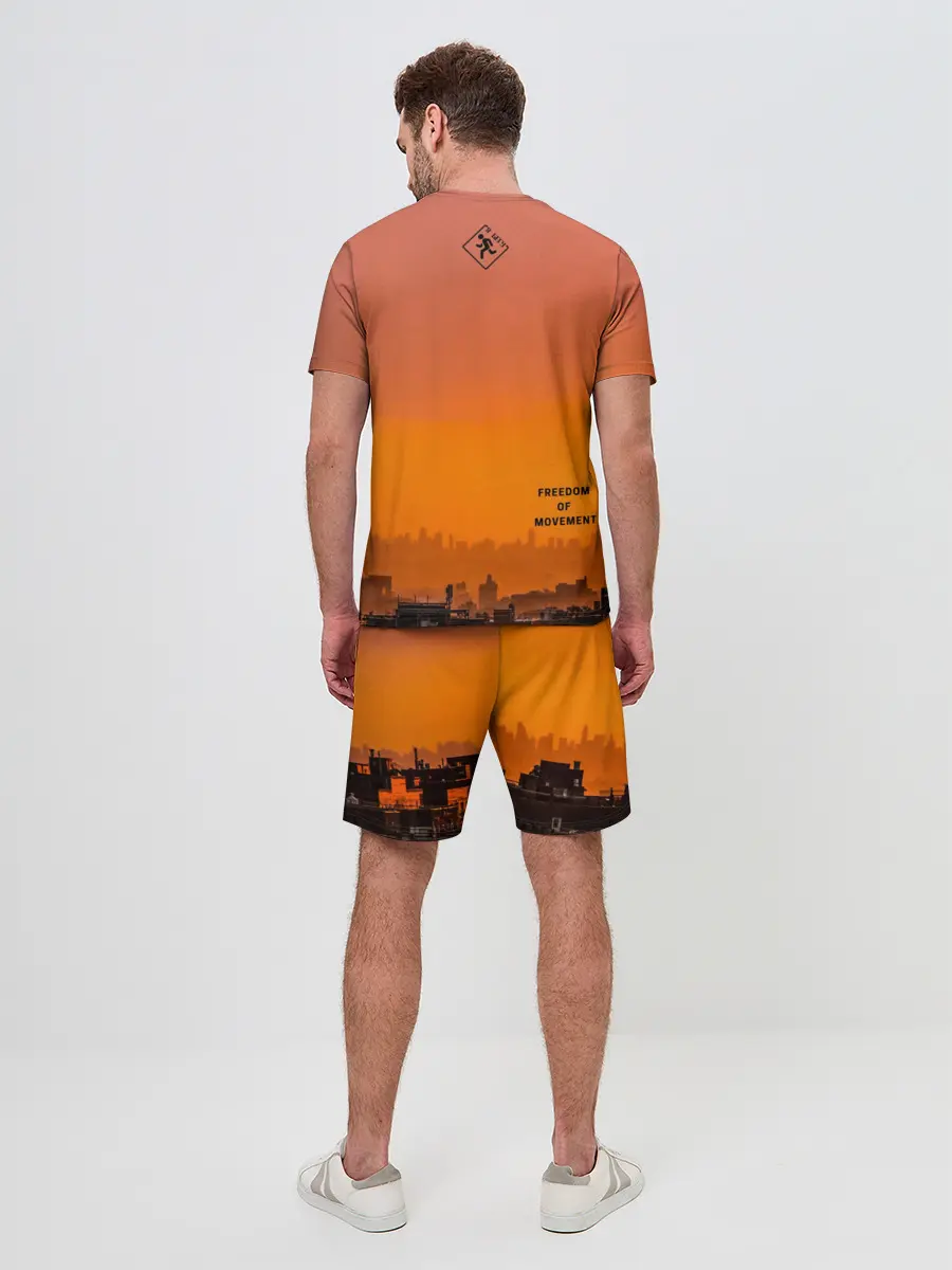 Мужской костюм с шортами / Street runner