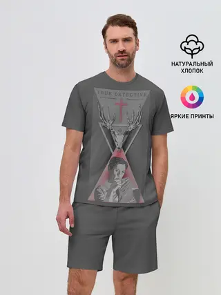 Мужской костюм с шортами / Настоящий детектив