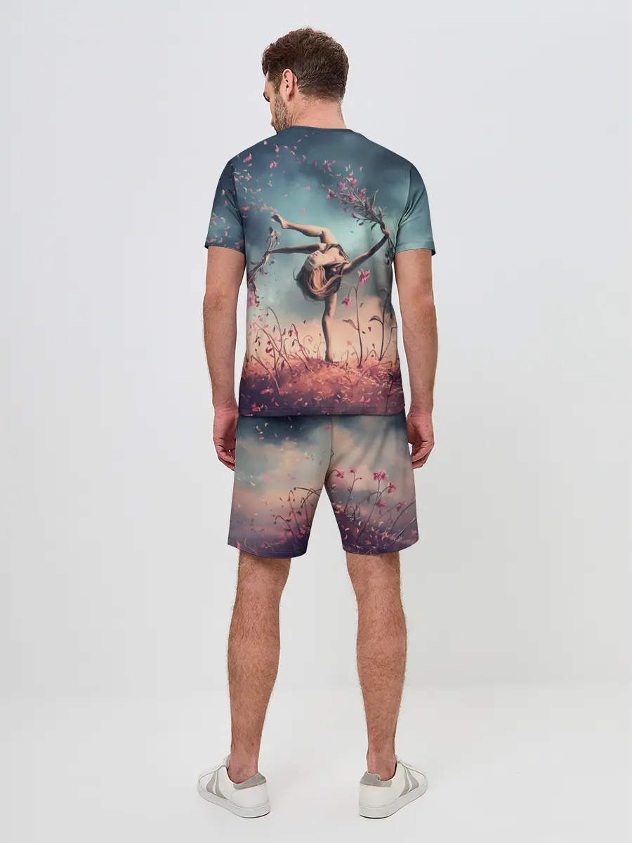 Мужской костюм с шортами / Танцующая с цветами ведьма