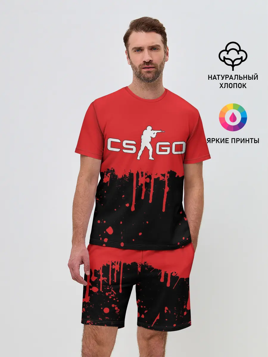 Мужской костюм с шортами / COUNTER STRIKE