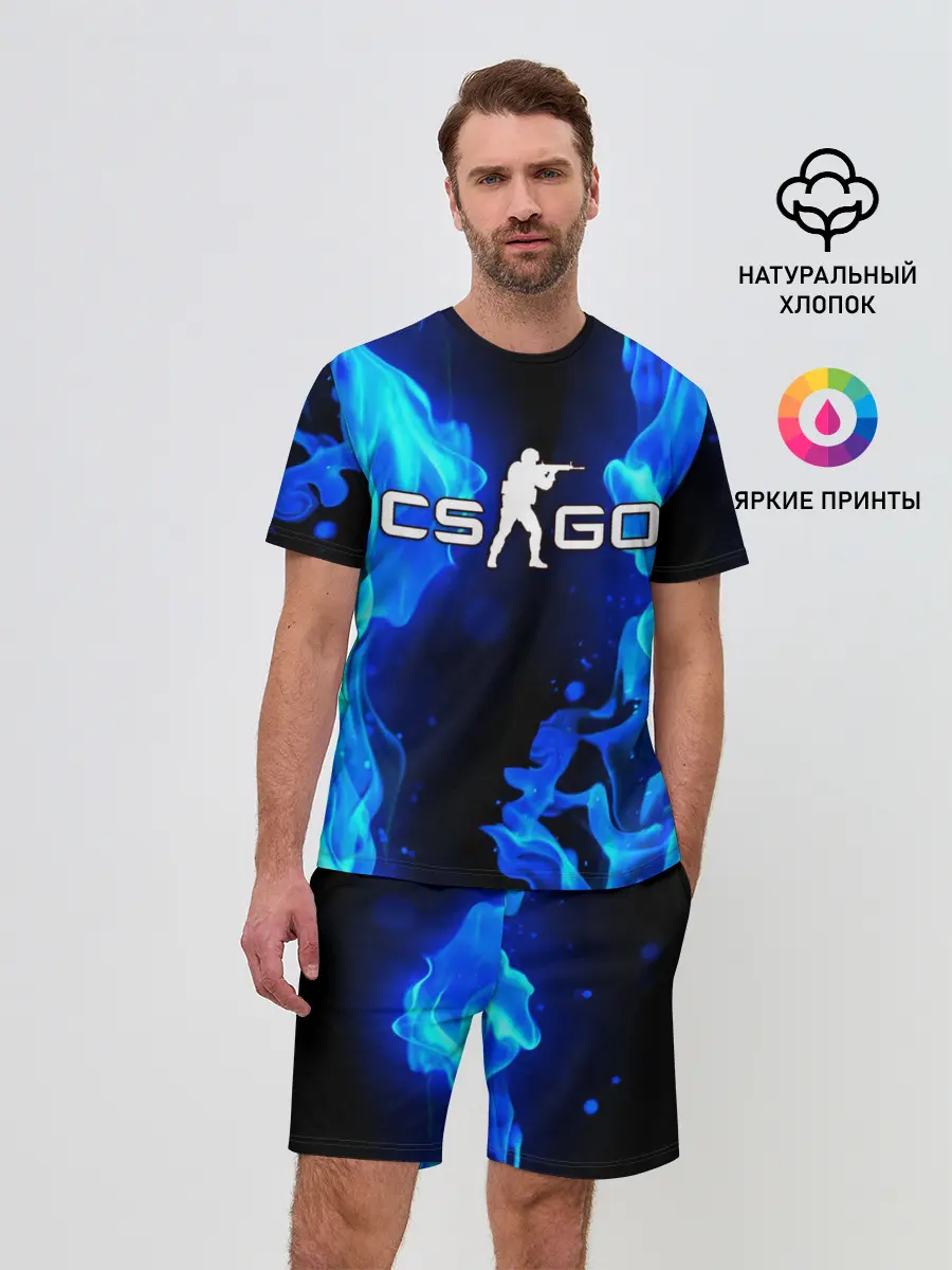 Мужской костюм с шортами / COUNTER STRIKE