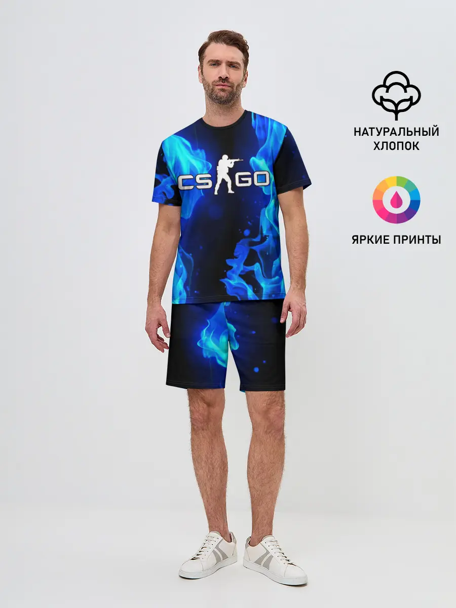 Мужской костюм с шортами / COUNTER STRIKE