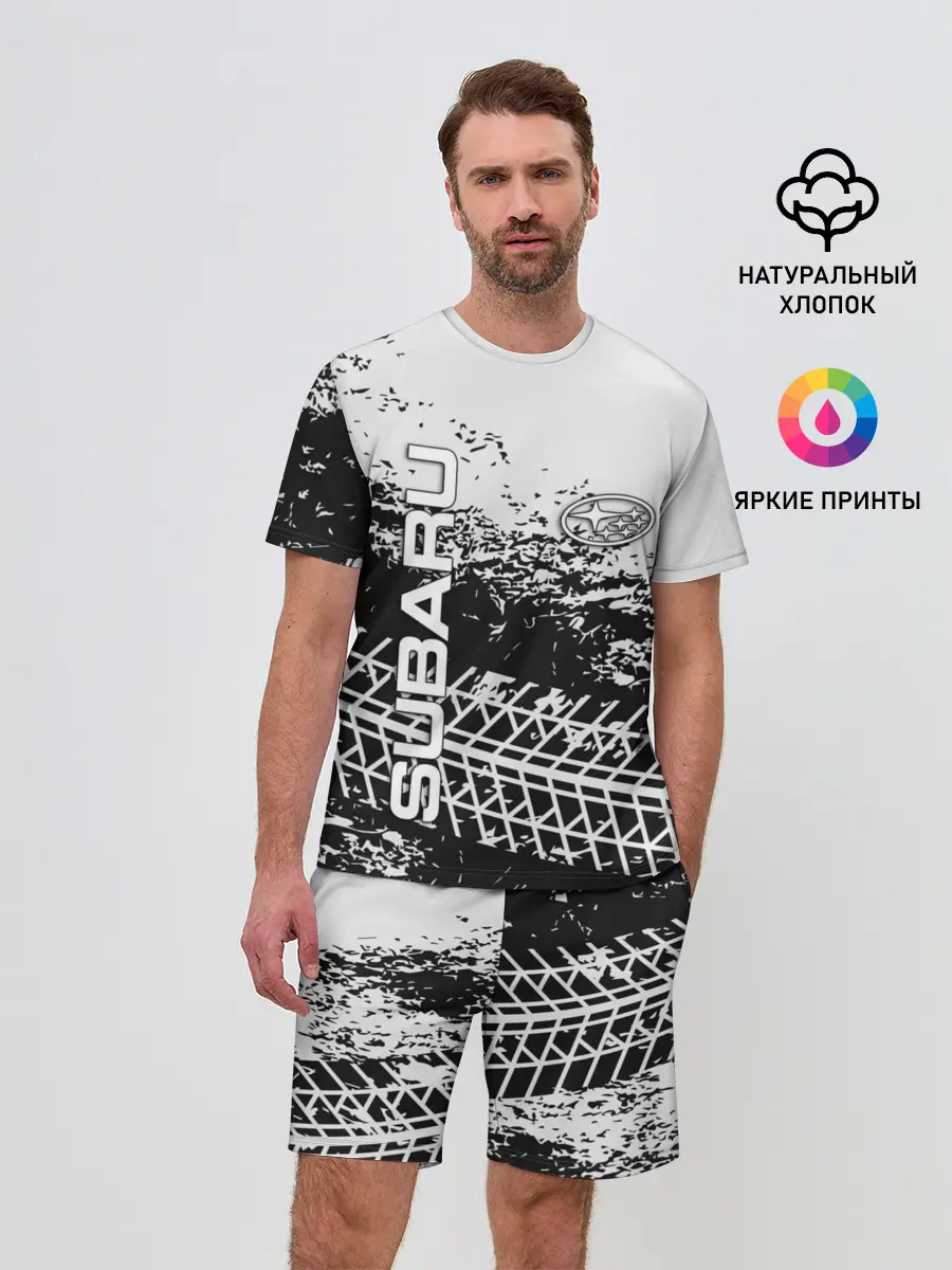 Мужской костюм с шортами / SUBARU