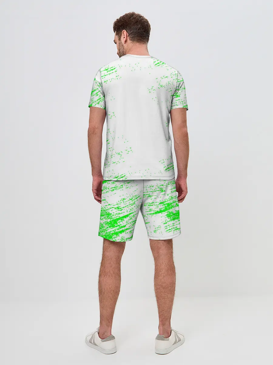 Мужской костюм с шортами / MINECRAFT CREEPER