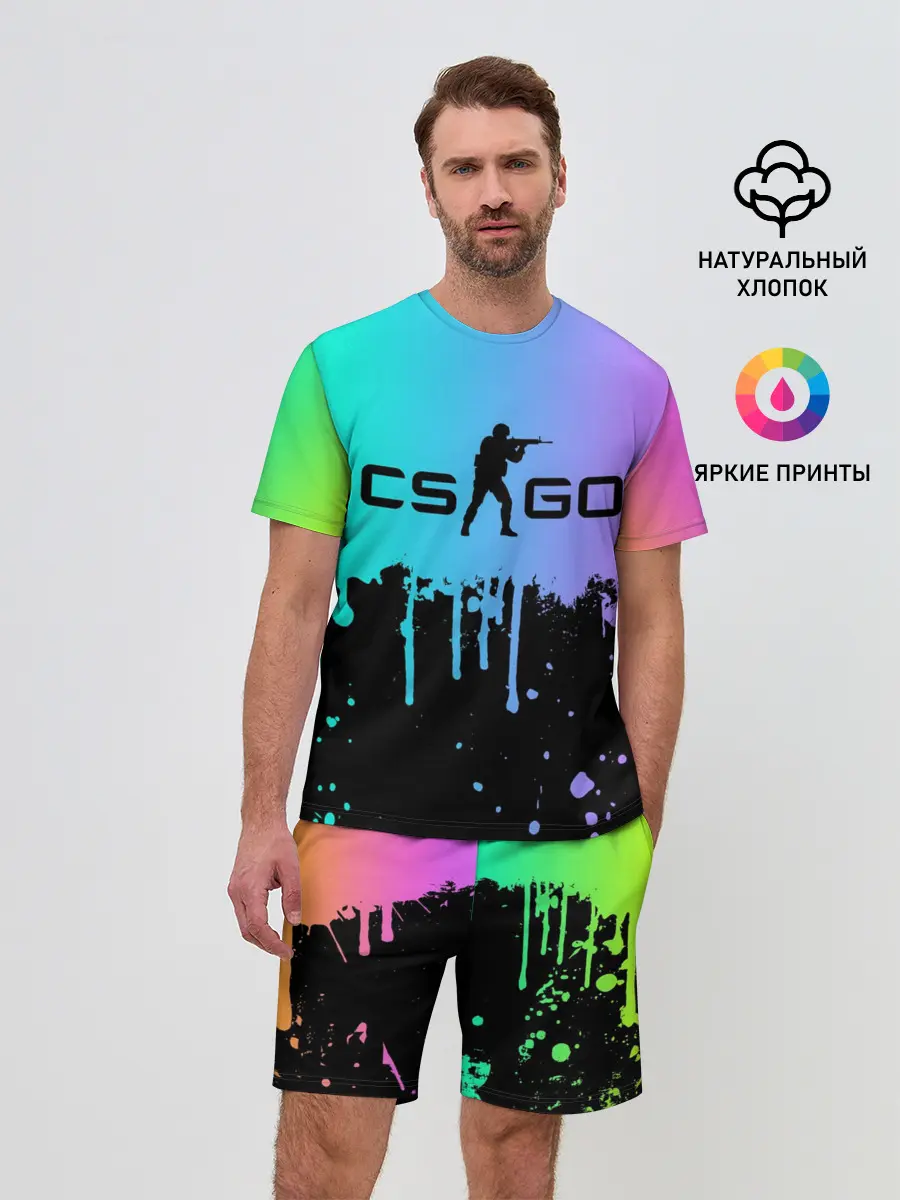 Мужской костюм с шортами / COUNTER STRIKE