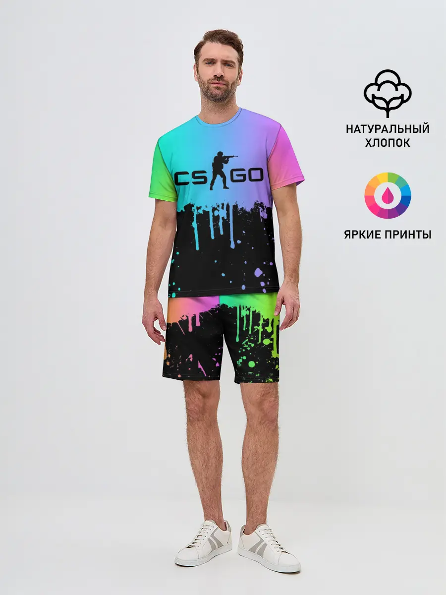 Мужской костюм с шортами / COUNTER STRIKE