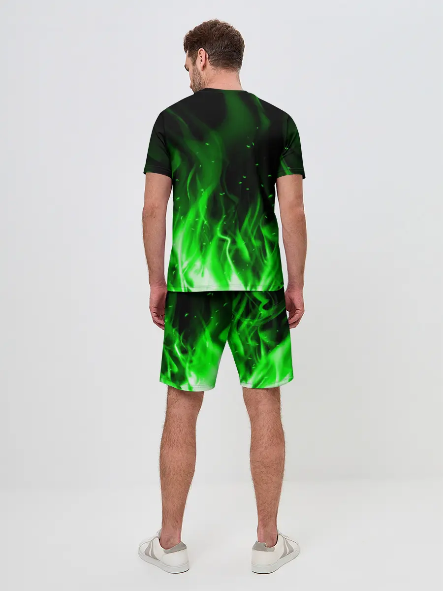 Мужской костюм с шортами / MINECRAFT