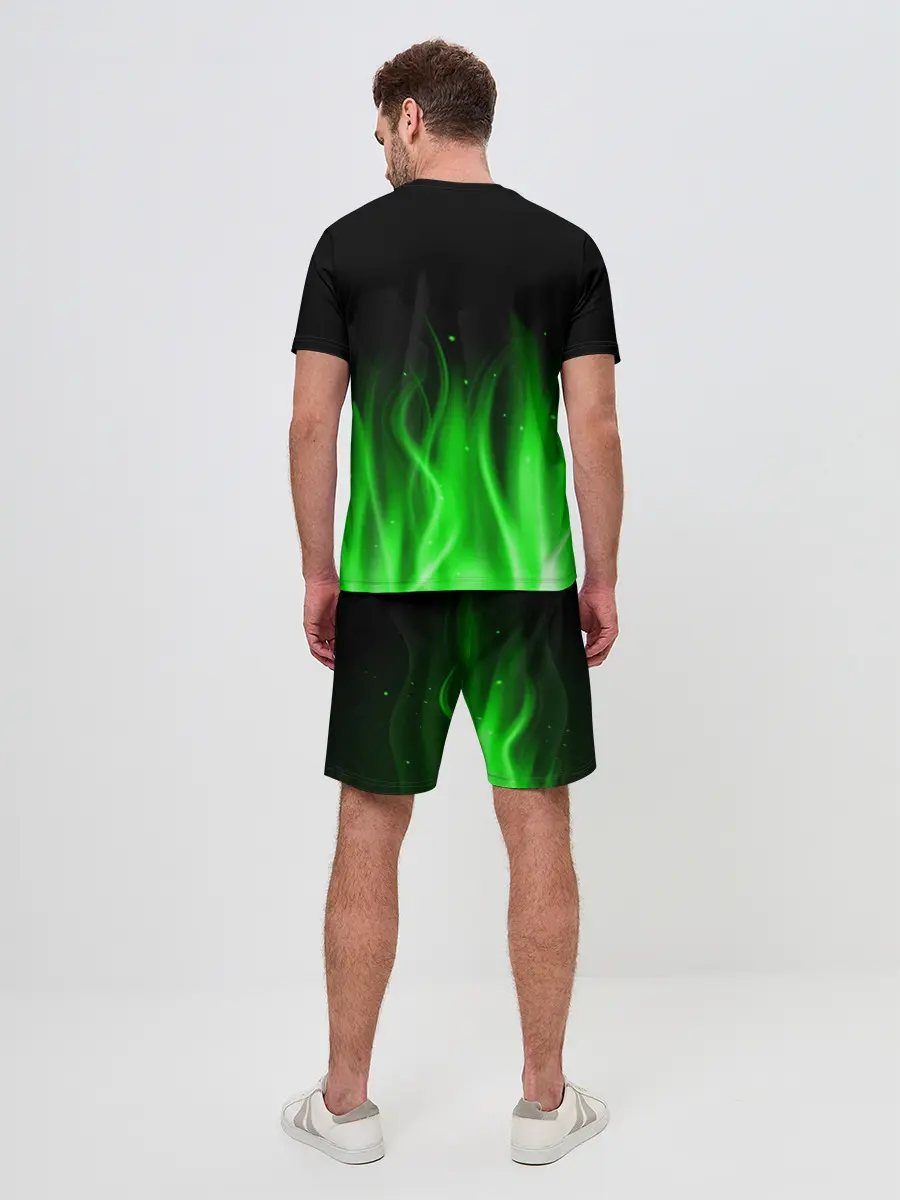 Мужской костюм с шортами / MINECRAFT