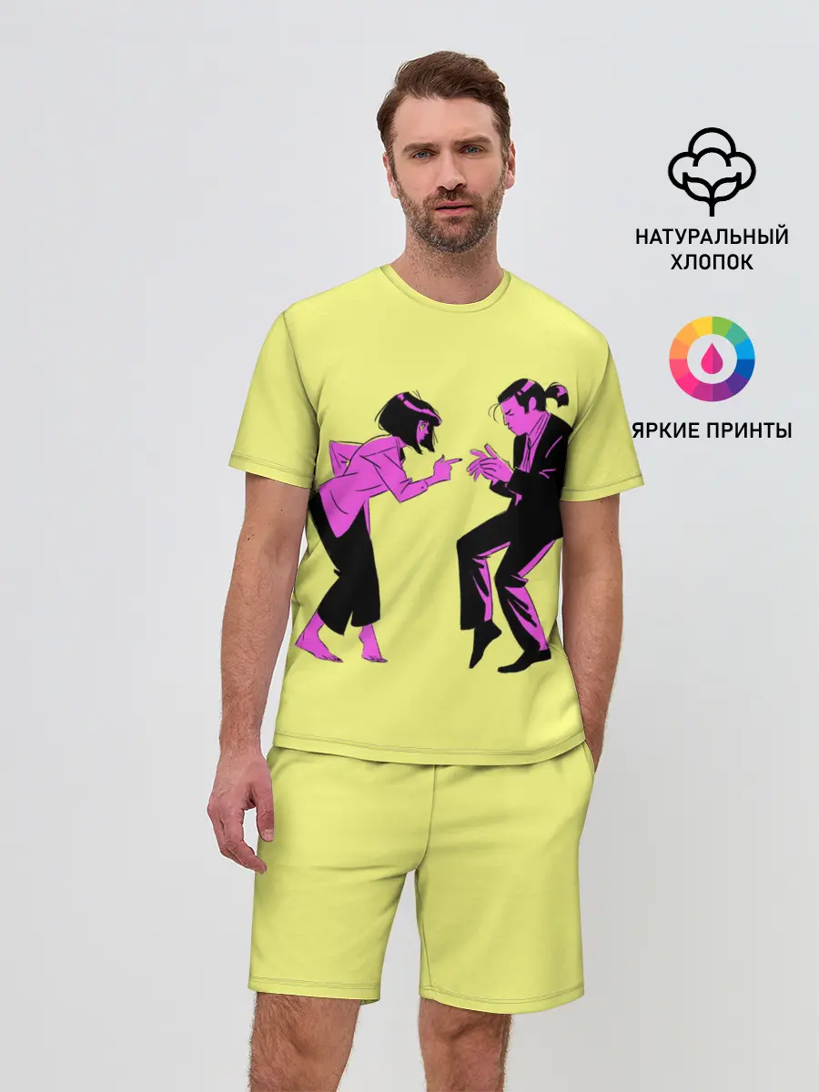 Мужской костюм с шортами / Криминальное чтиво