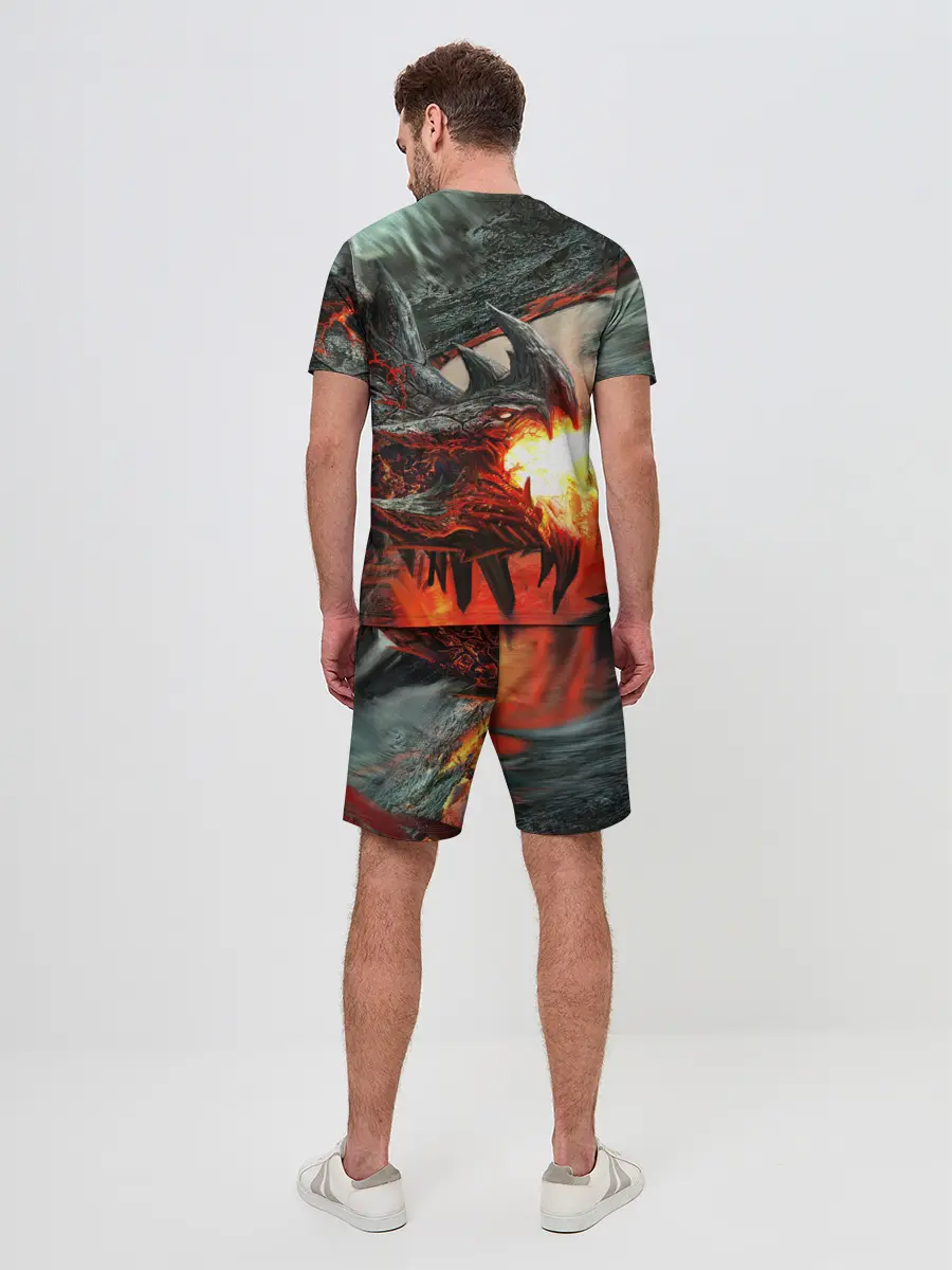 Мужской костюм с шортами / Дракон | Dragon
