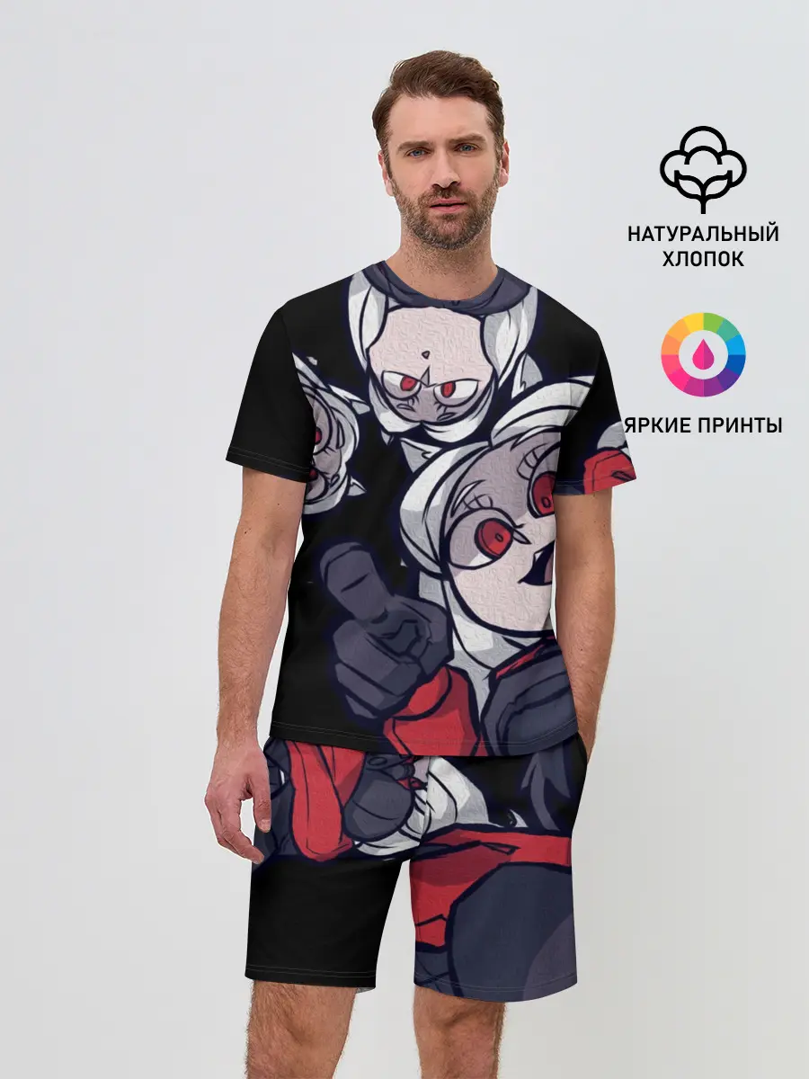 Мужской костюм с шортами / Мультяшные герои Helltaker