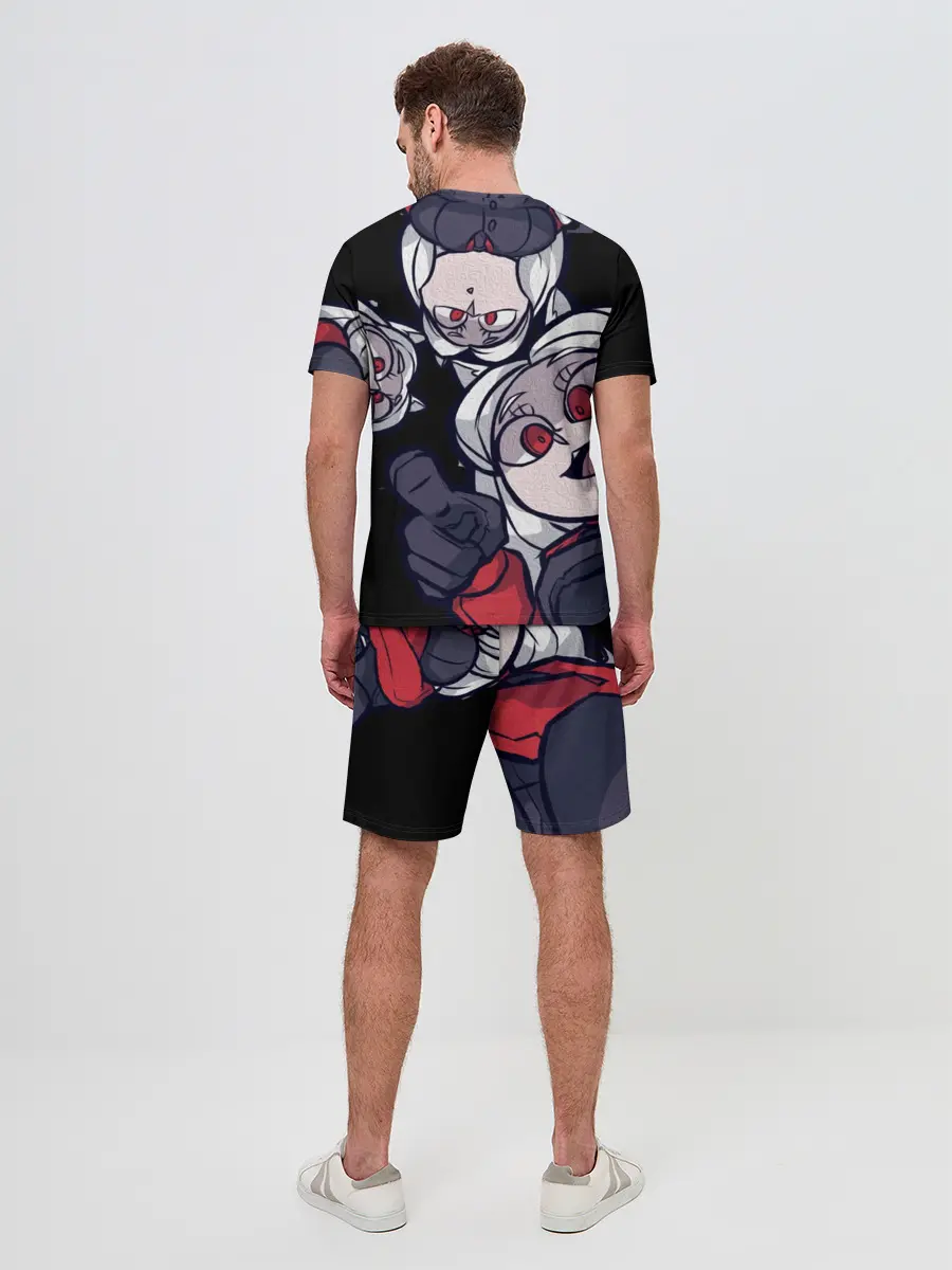 Мужской костюм с шортами / Мультяшные герои Helltaker