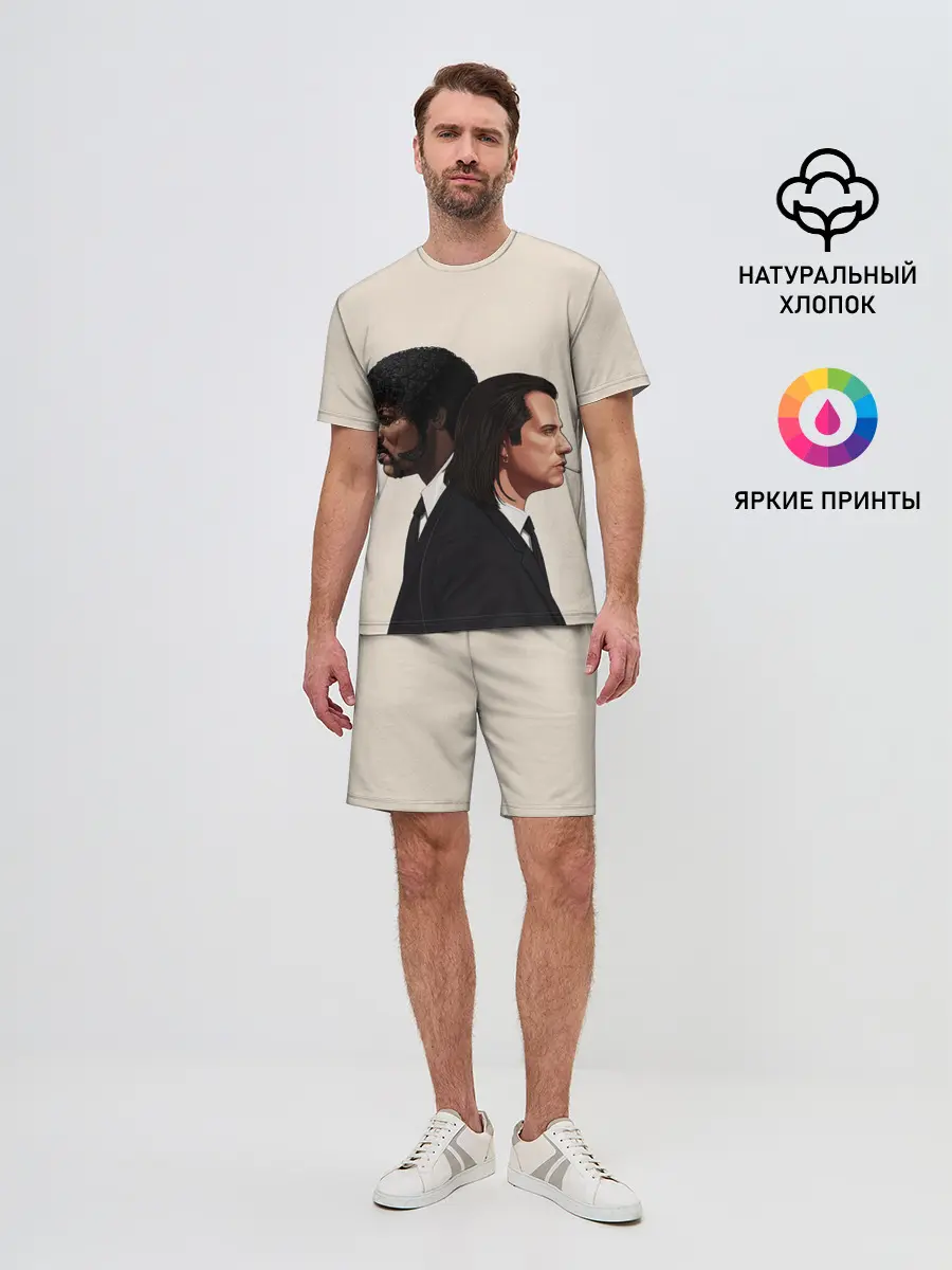 Мужской костюм с шортами / Криминальное чтиво