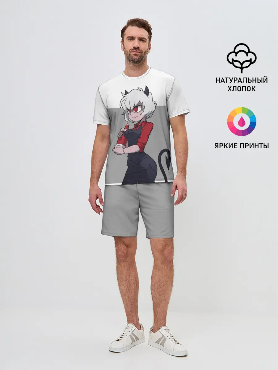 Мужской костюм с шортами / Сердитая Малина. HELLTAKER