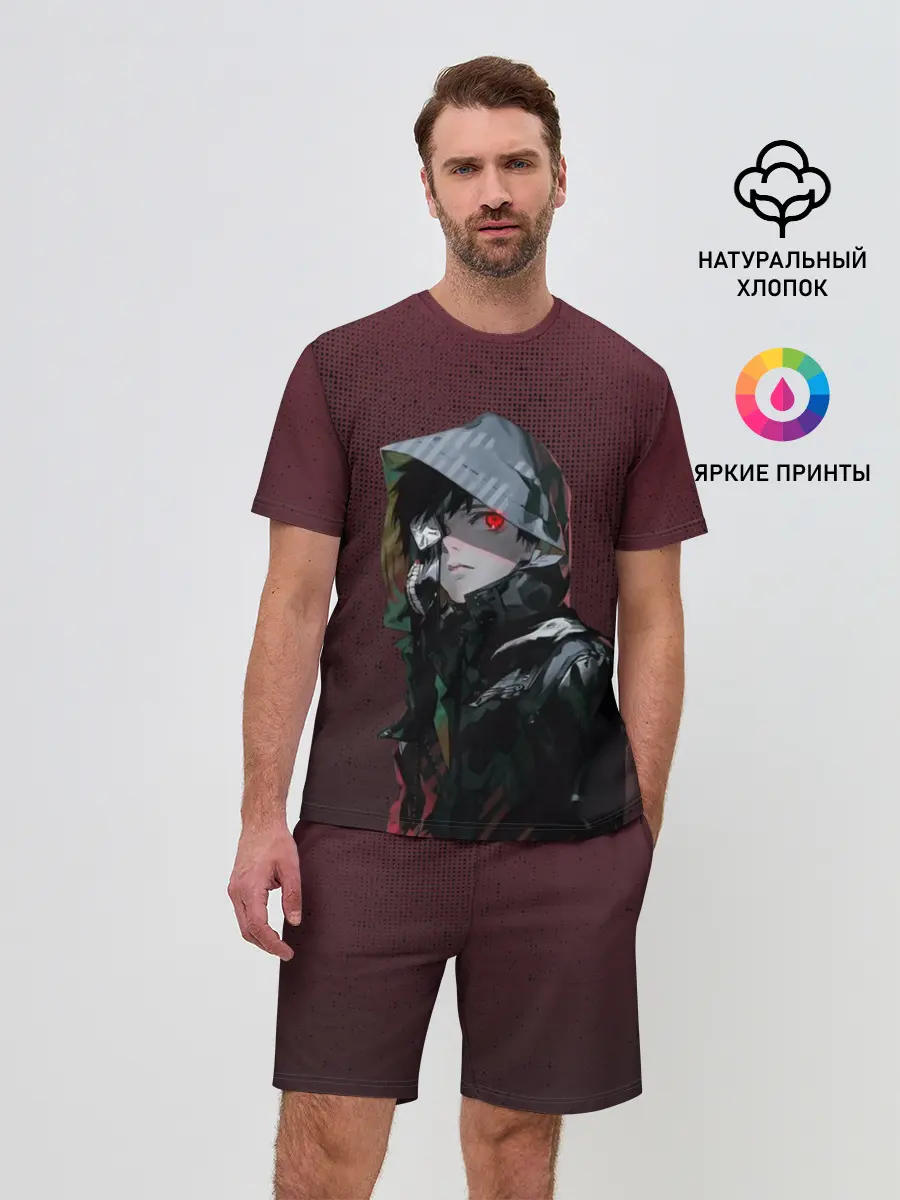 Мужской костюм с шортами / Токийский Гуль