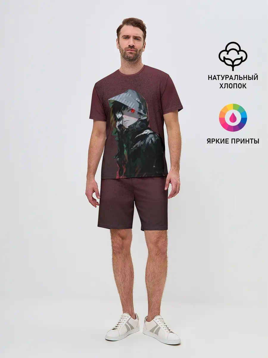 Мужской костюм с шортами / Токийский Гуль