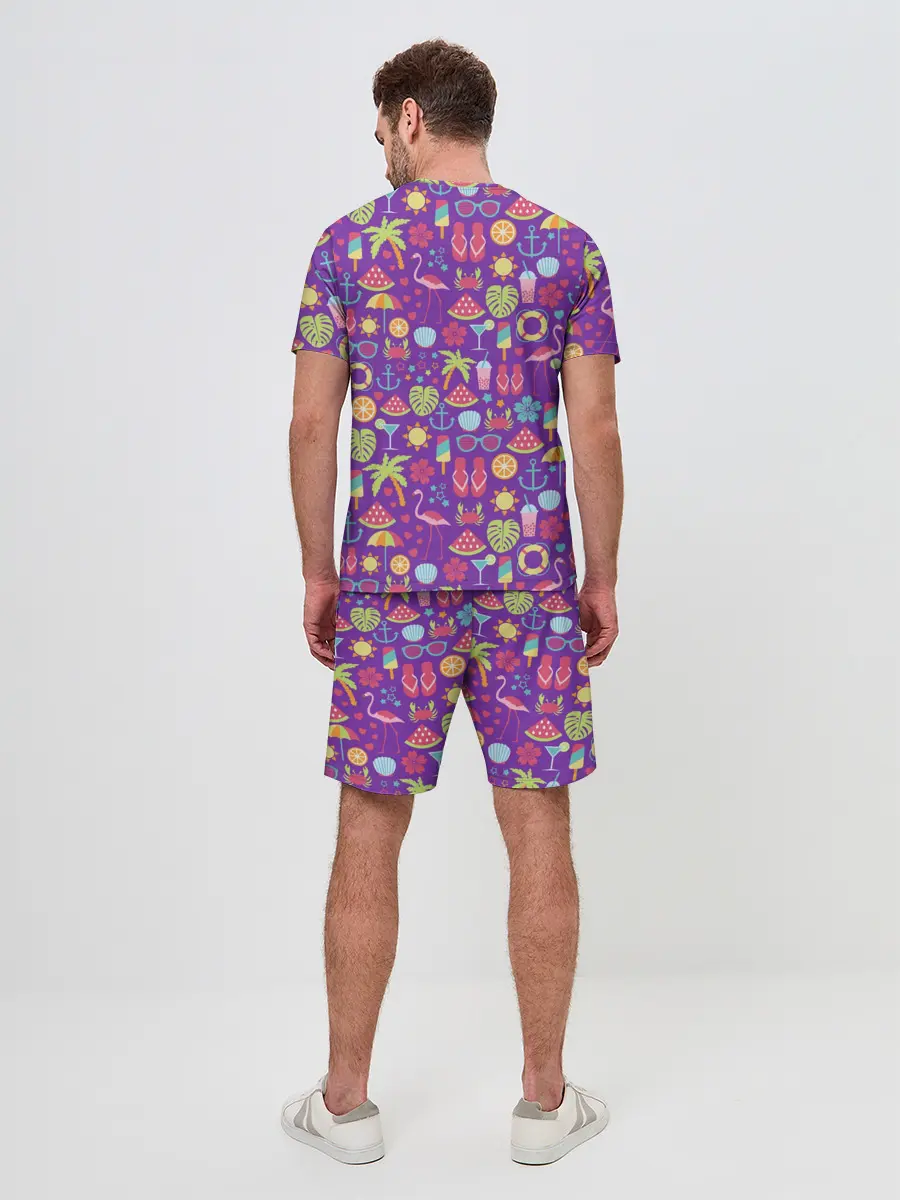 Мужской костюм с шортами / Шар Дракона. Мастер Роши