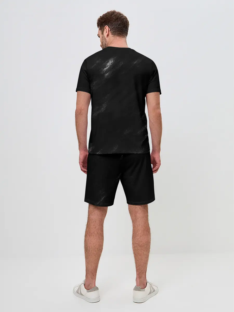 Мужской костюм с шортами / Малина очерк Helltaker