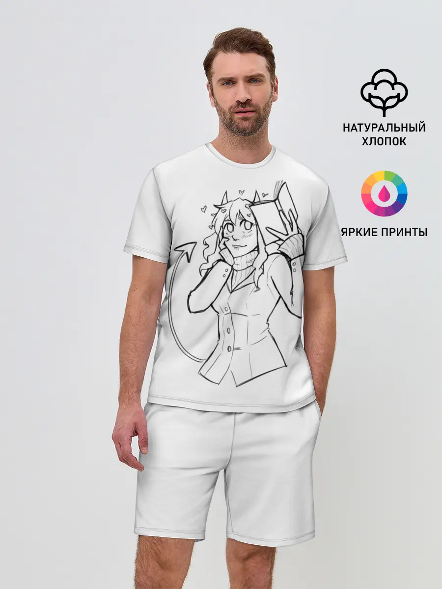 Мужской костюм с шортами / ЛЮБЛЮ КНИГИ