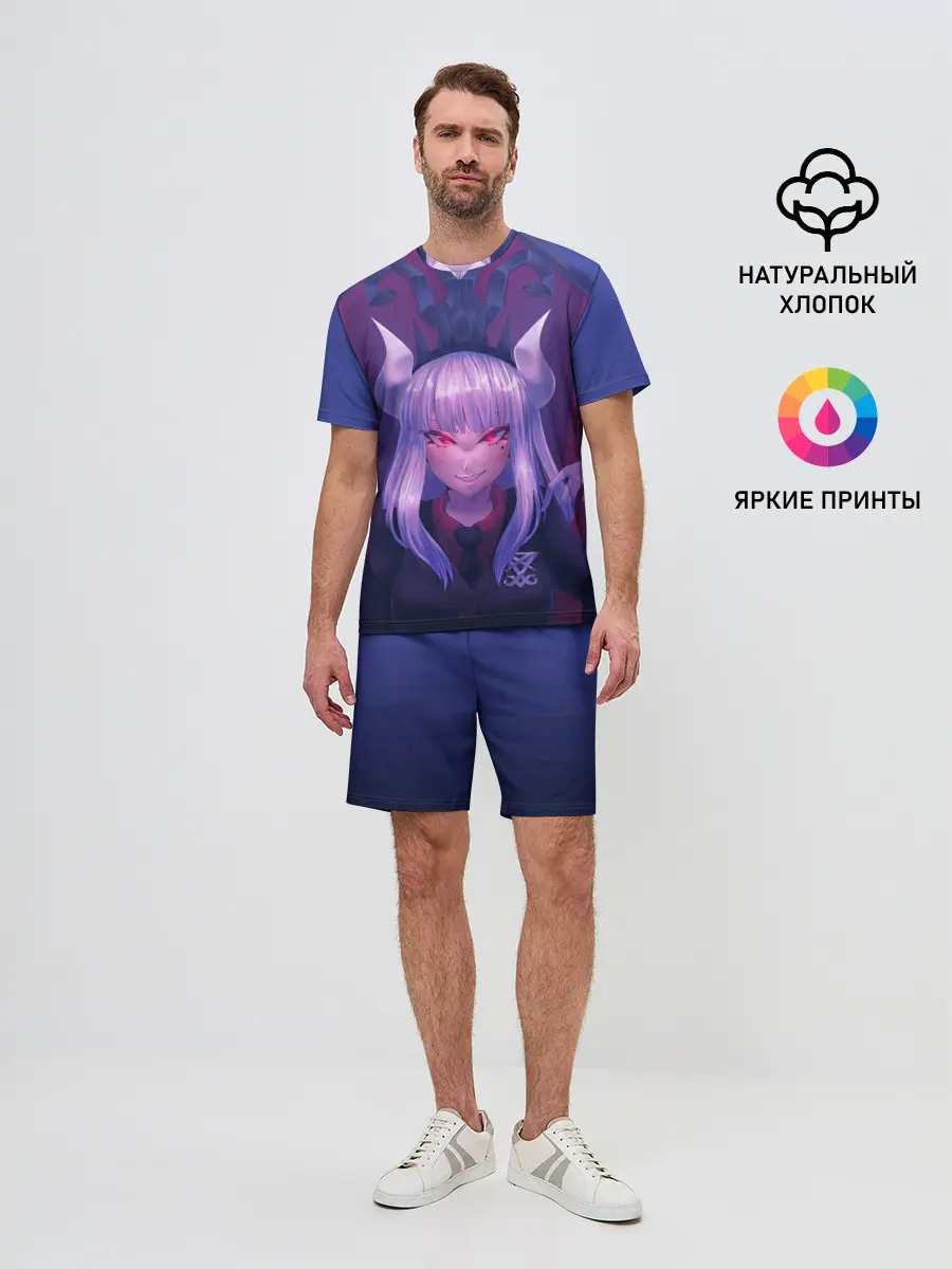 Мужской костюм с шортами / Люцифер на троне