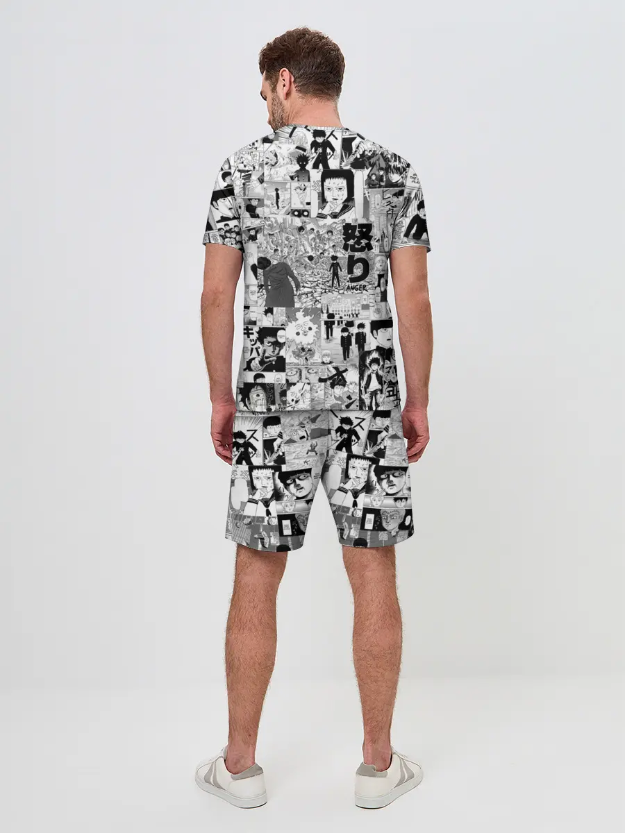 Мужской костюм с шортами / МОБ ПСИХО 100