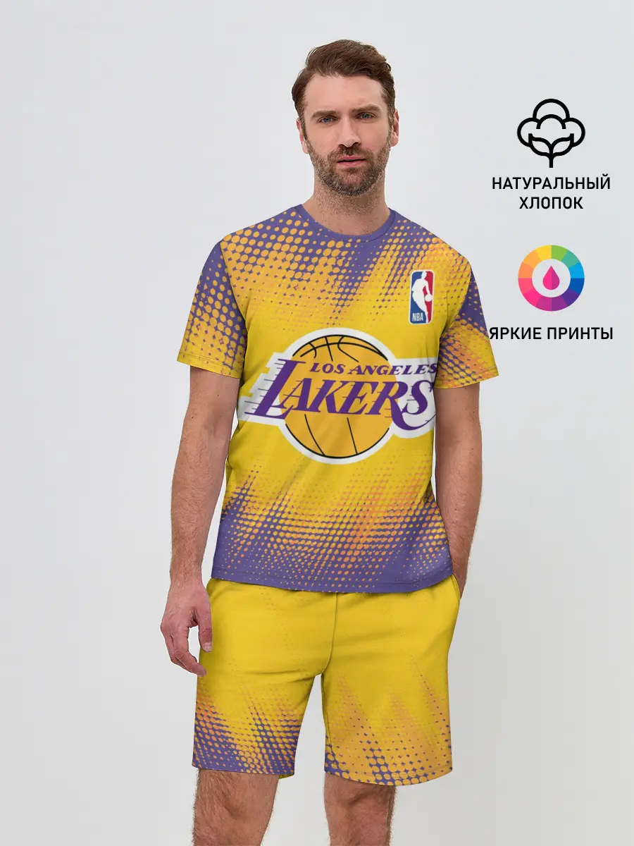 Мужской костюм с шортами / Los Angeles Lakers