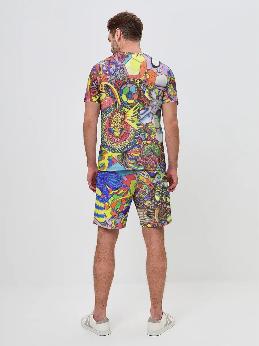 Мужской костюм с шортами / ПСИХОДЕЛИКА / PSYHODELICA