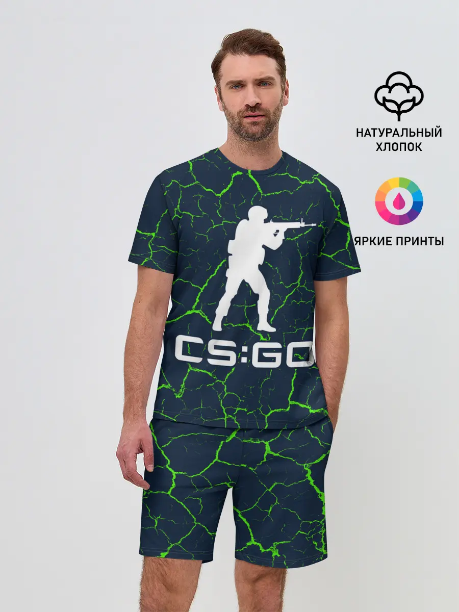 Мужской костюм с шортами / CS GO | КС ГО