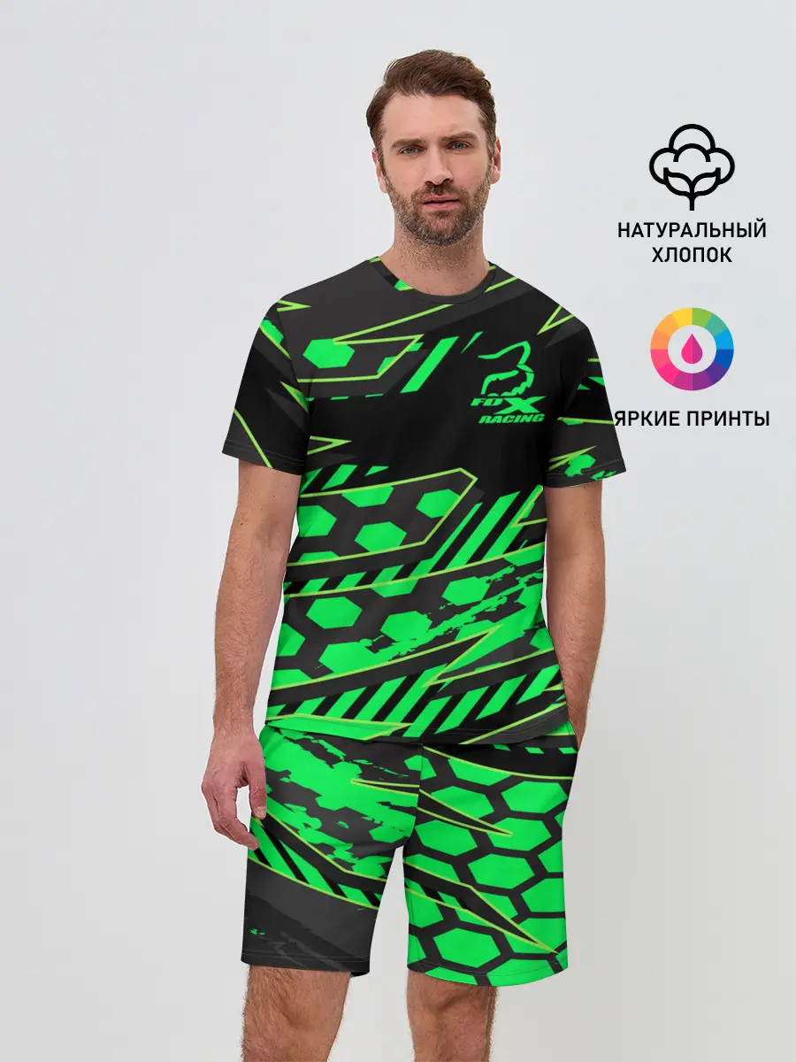 Мужской костюм с шортами / Форма для мотокросса FOX