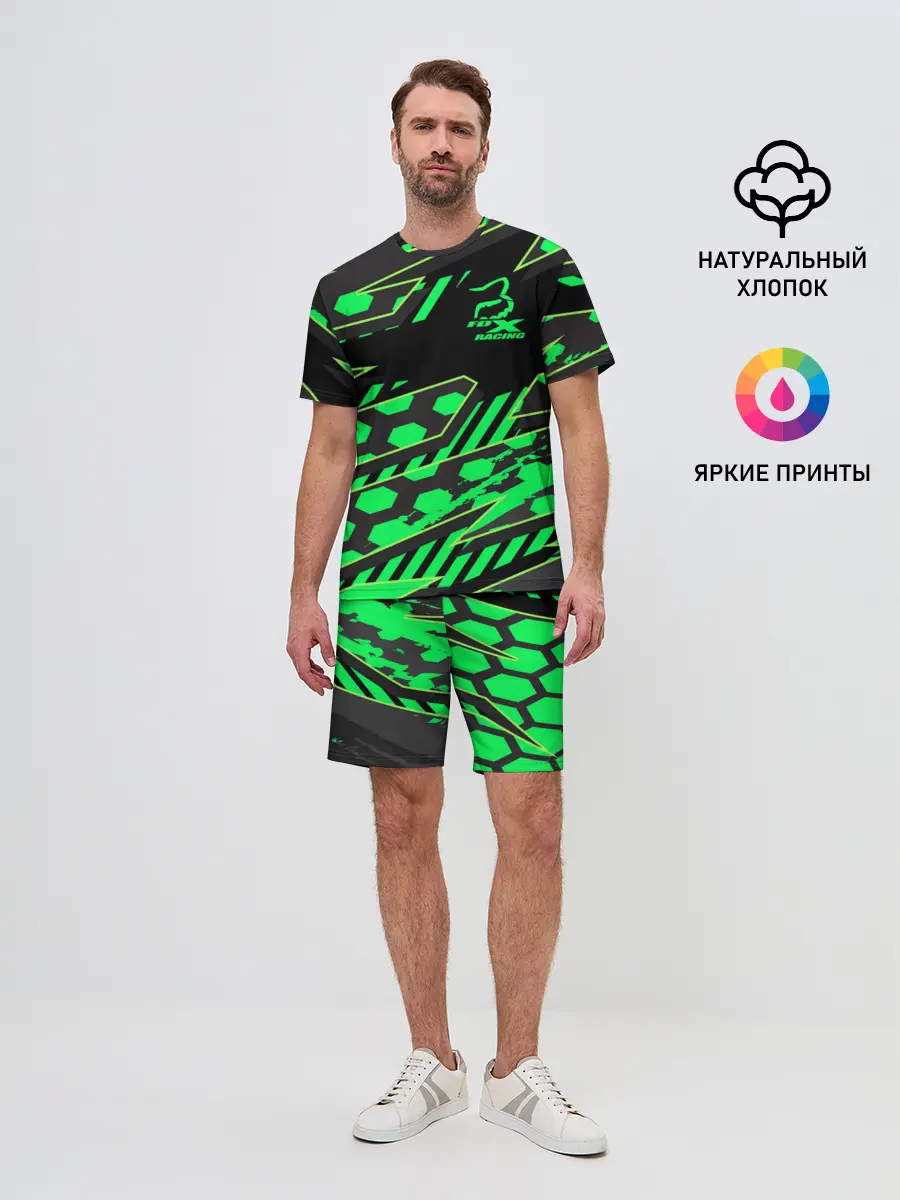 Мужской костюм с шортами / Форма для мотокросса FOX