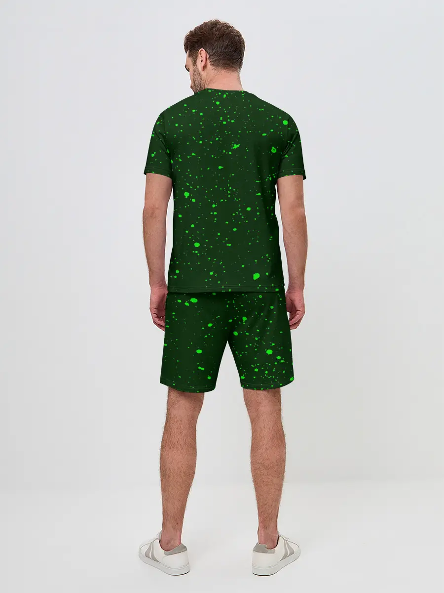 Мужской костюм с шортами / MINECRAFT / МАЙНКРАФТ