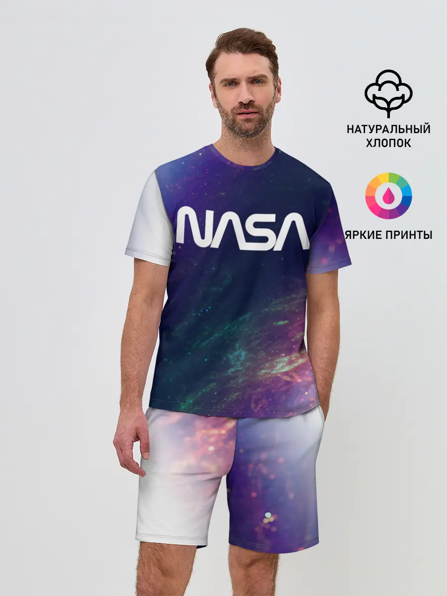 Мужской костюм с шортами / NASA / НАСА