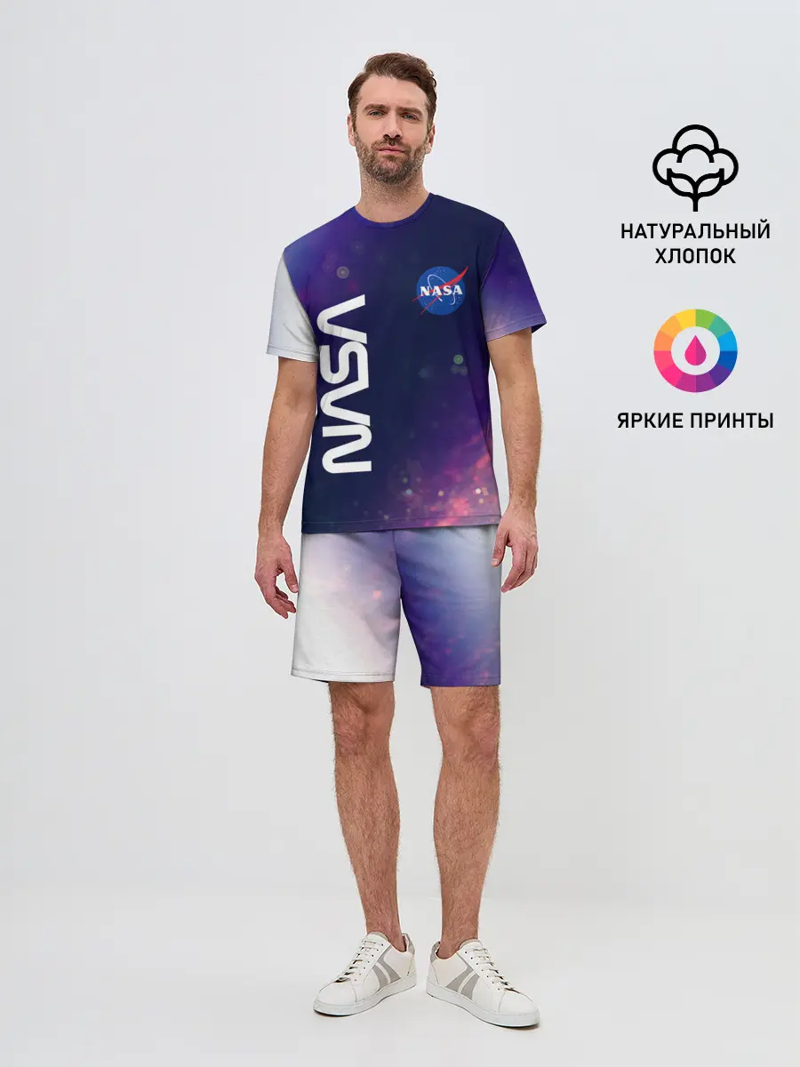 Мужской костюм с шортами / NASA / НАСА