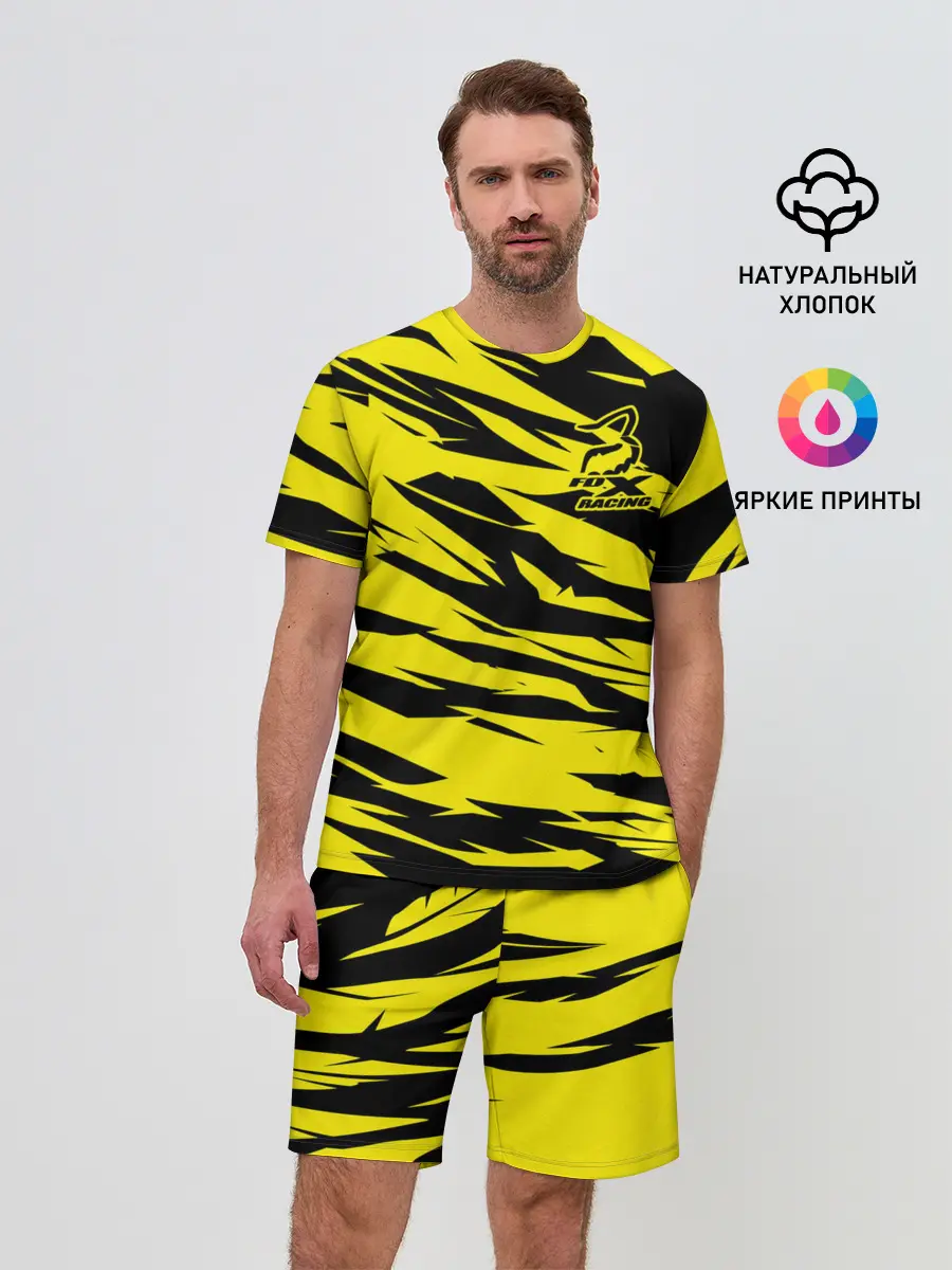 Мужской костюм с шортами / Форма для мотокросса FOX