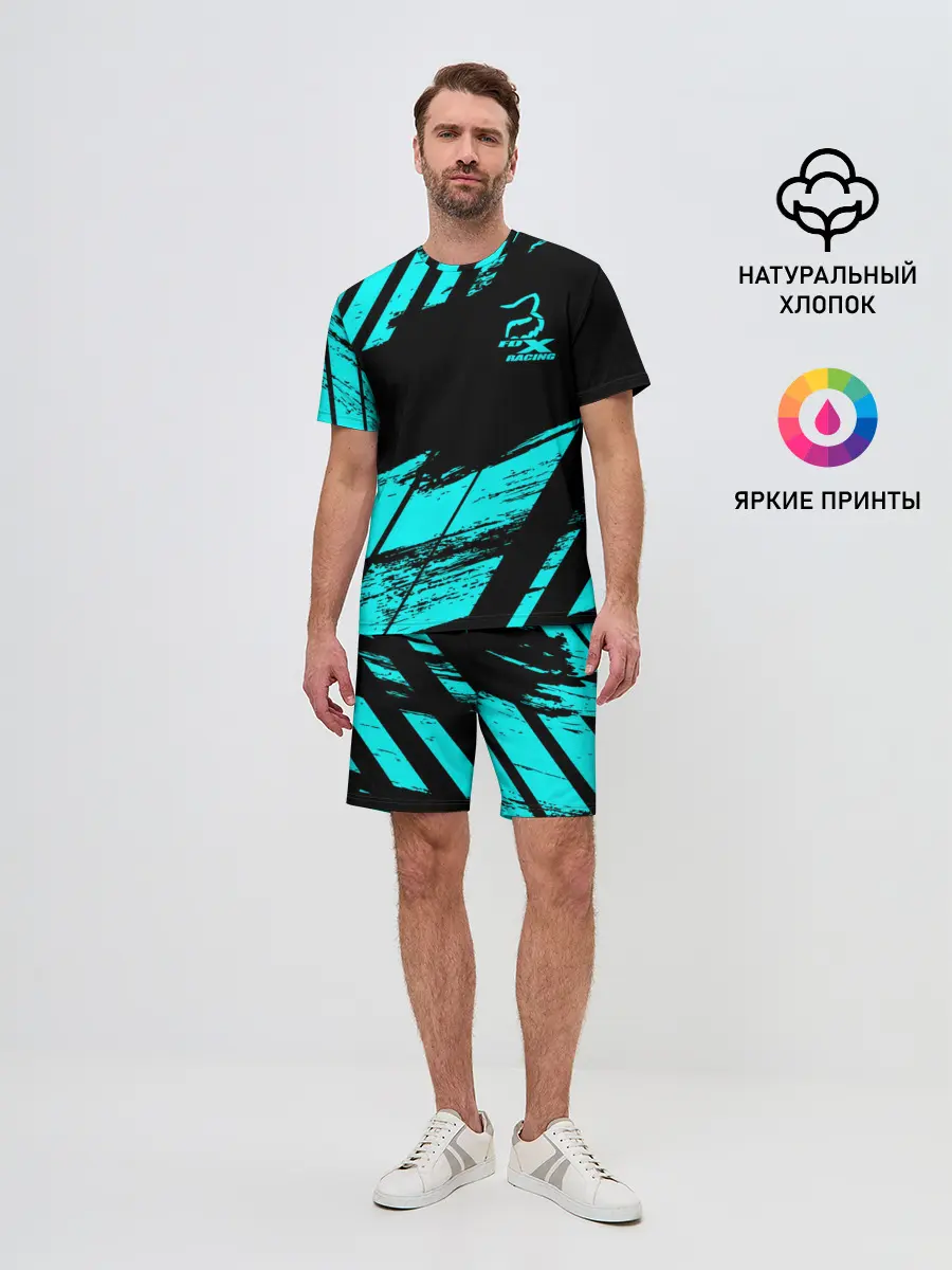 Мужской костюм с шортами / Форма для мотокросса FOX