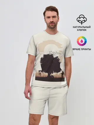 Мужской костюм с шортами / Настоящий детектив