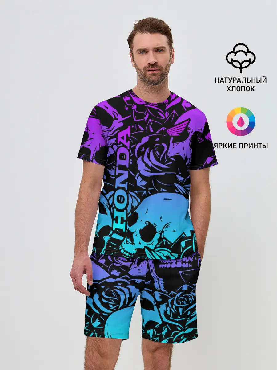 Мужской костюм с шортами / HONDA