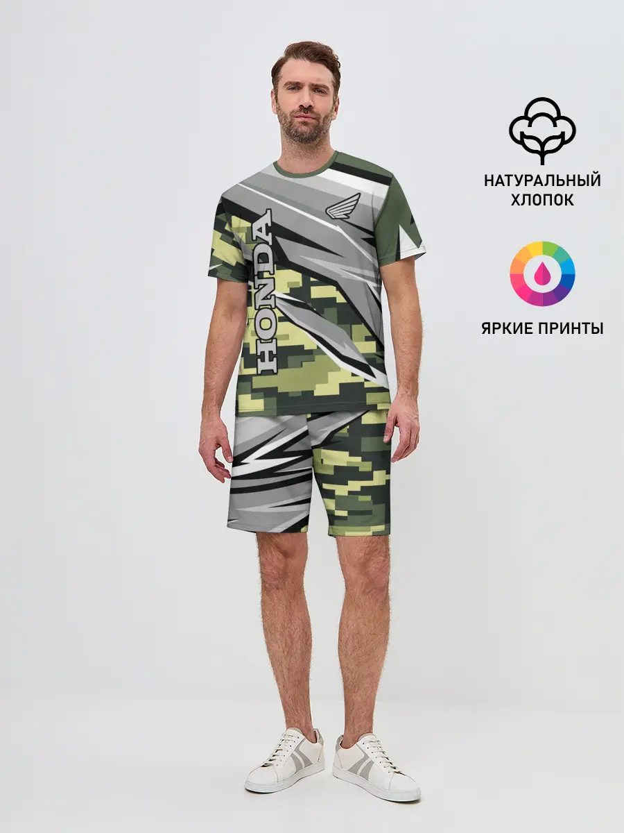 Мужской костюм с шортами / HONDA