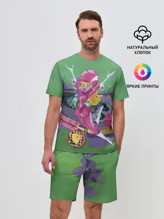 Мужской костюм с шортами / Penelope Pitstop