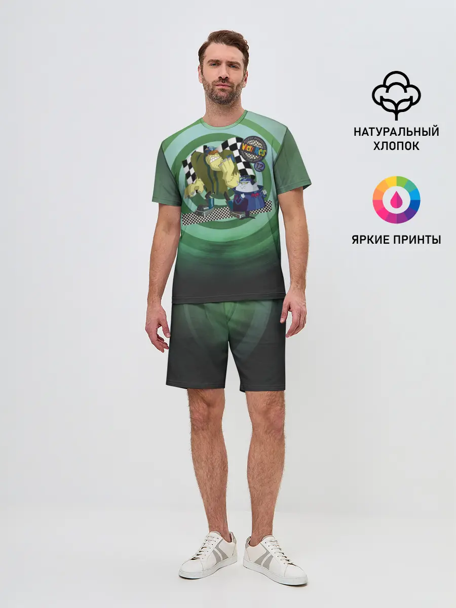 Мужской костюм с шортами / Tiny and Bella Team