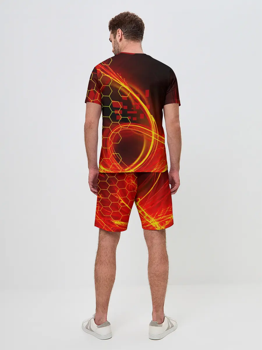 Мужской костюм с шортами / Ван Пис | Луффи 4 гир