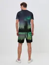 Мужской костюм с шортами / Северное сияние