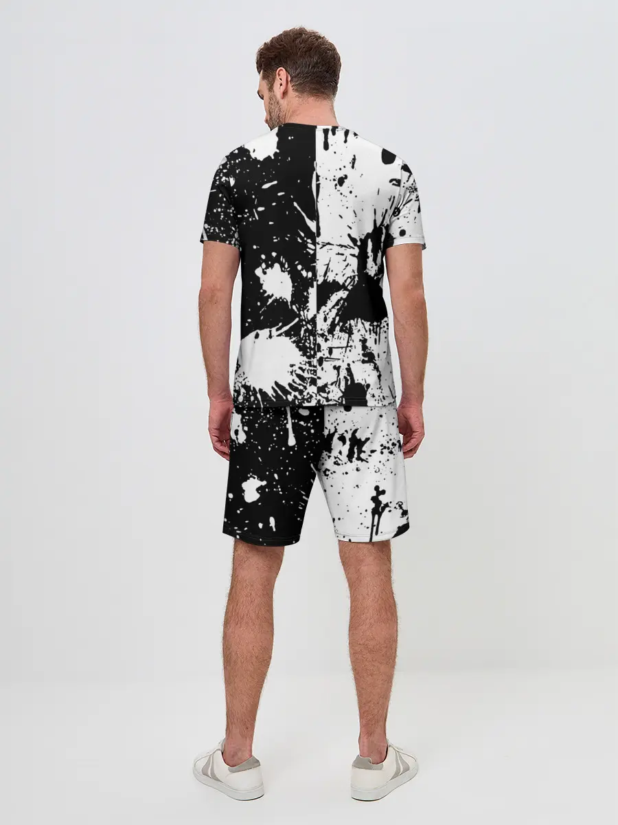 Мужской костюм с шортами / КРАСКА И НИЧЕГО ЛИШНЕГО!