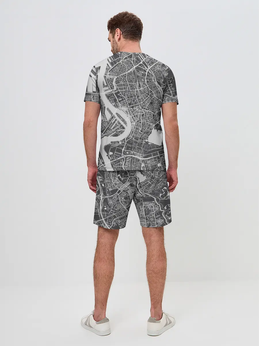 Мужской костюм с шортами / генплан