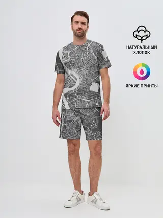 Мужской костюм с шортами / генплан