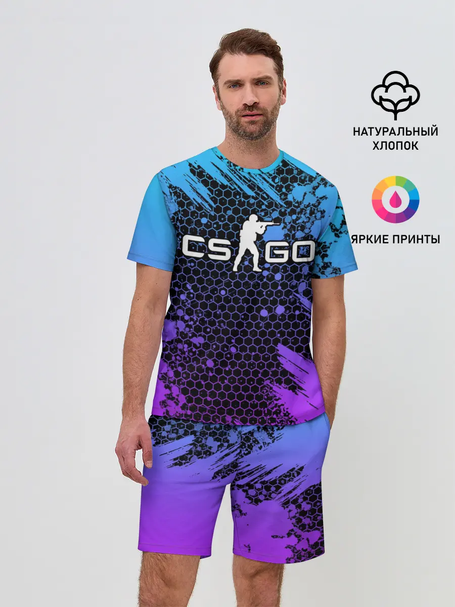Мужской костюм с шортами / COUNTER STRIKE