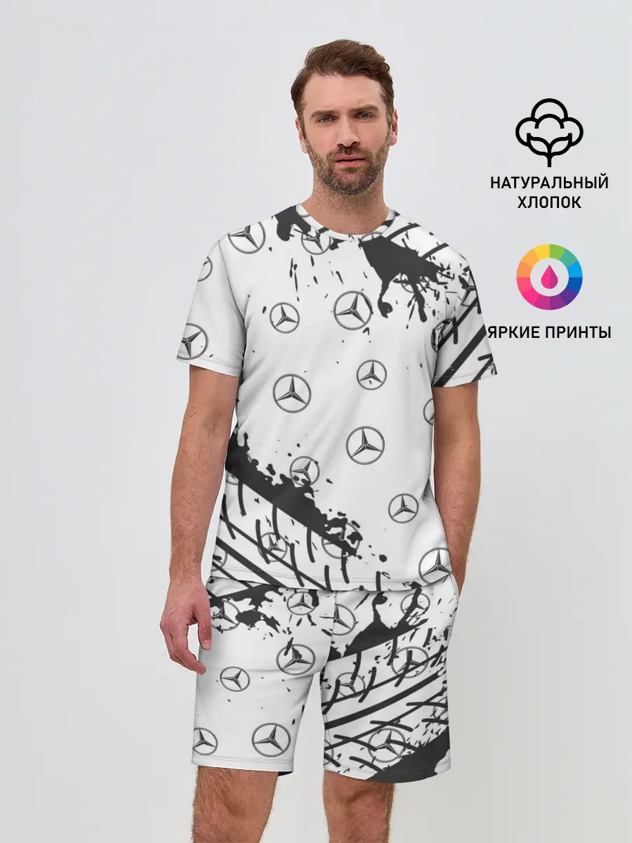 Мужской костюм с шортами / MERCEDES / МЕРСЕДЕС