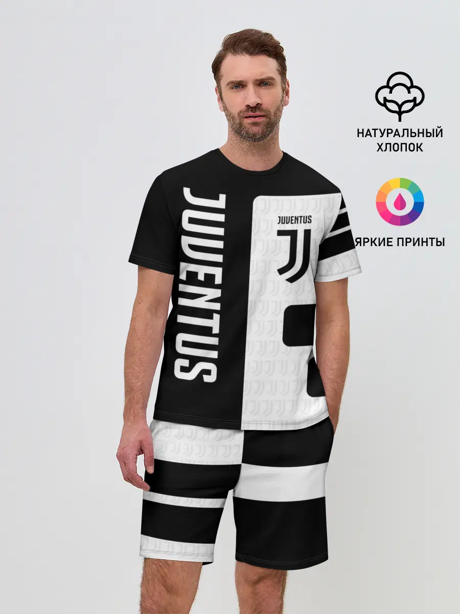 Мужской костюм с шортами / Juventus